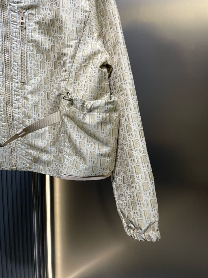 Dior Oblique Jacquard Hooded Jacket – 25SS