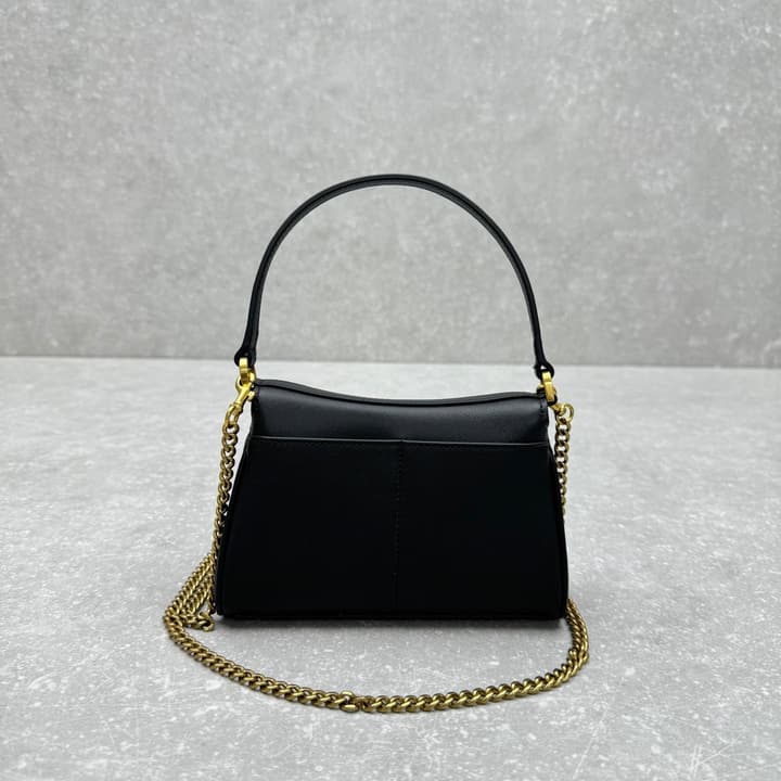 Balenciaga Rodeo Nano Chain Bag in Black