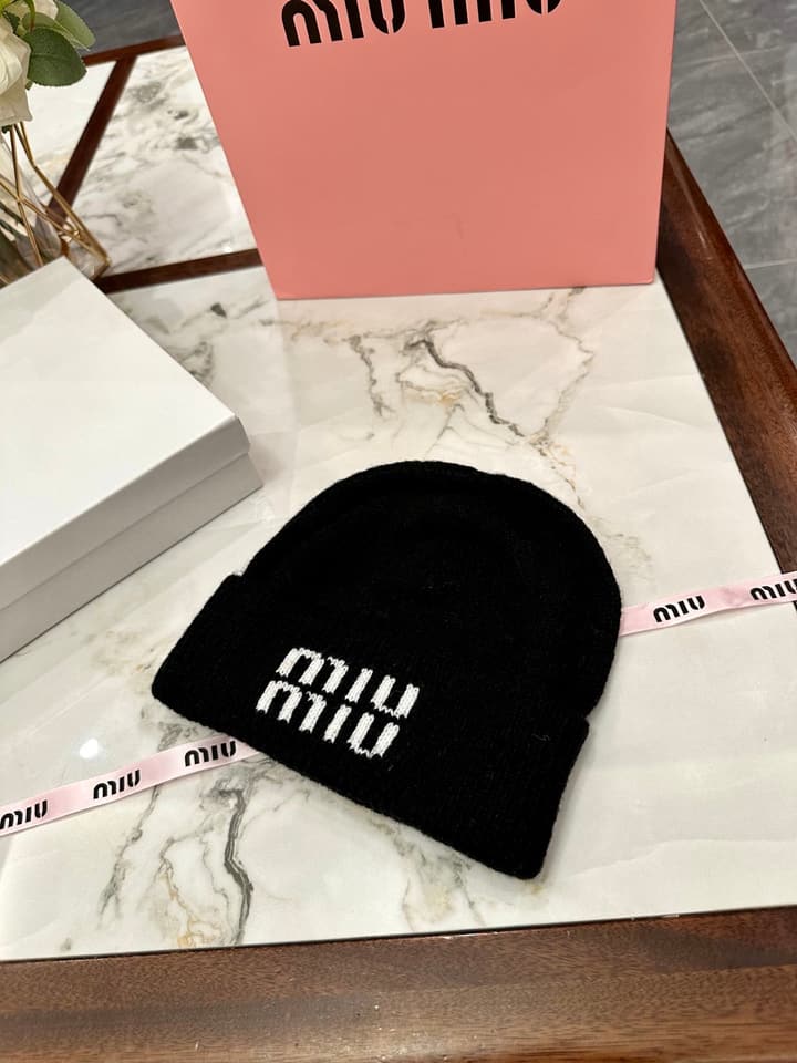 Miu Miu Women's Hat in Black