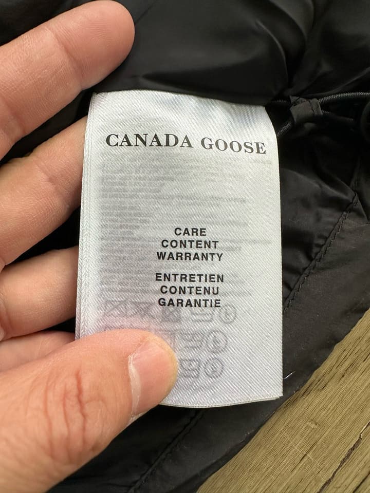 Canada Goose Black Label Puffer Jacket in Black