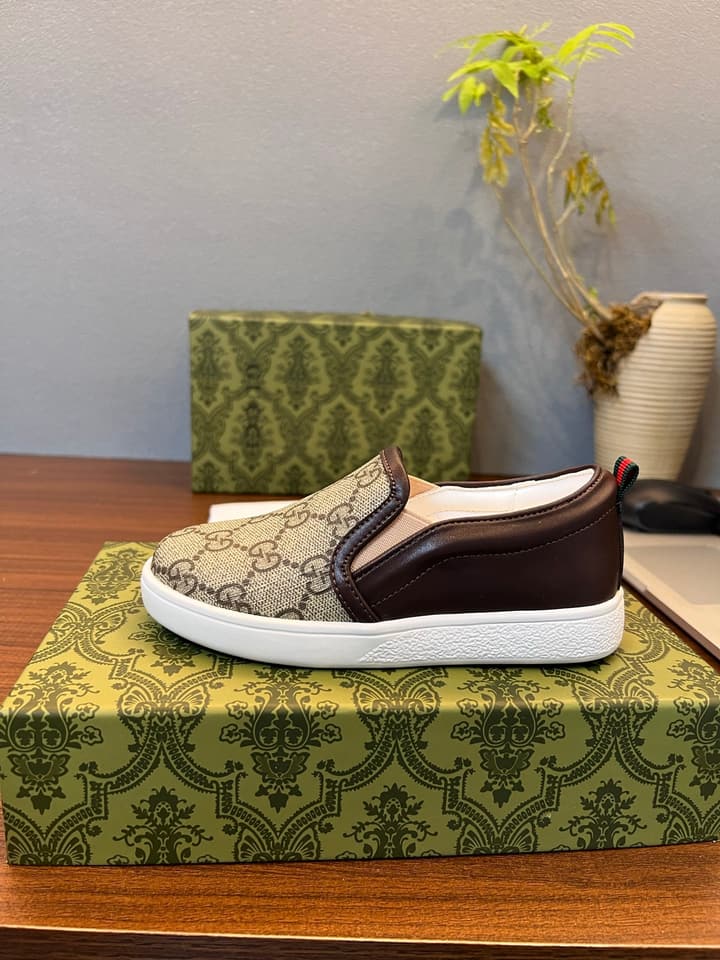 Gucci Kids Sheepskin-Lined Sneakers – Kids Collection