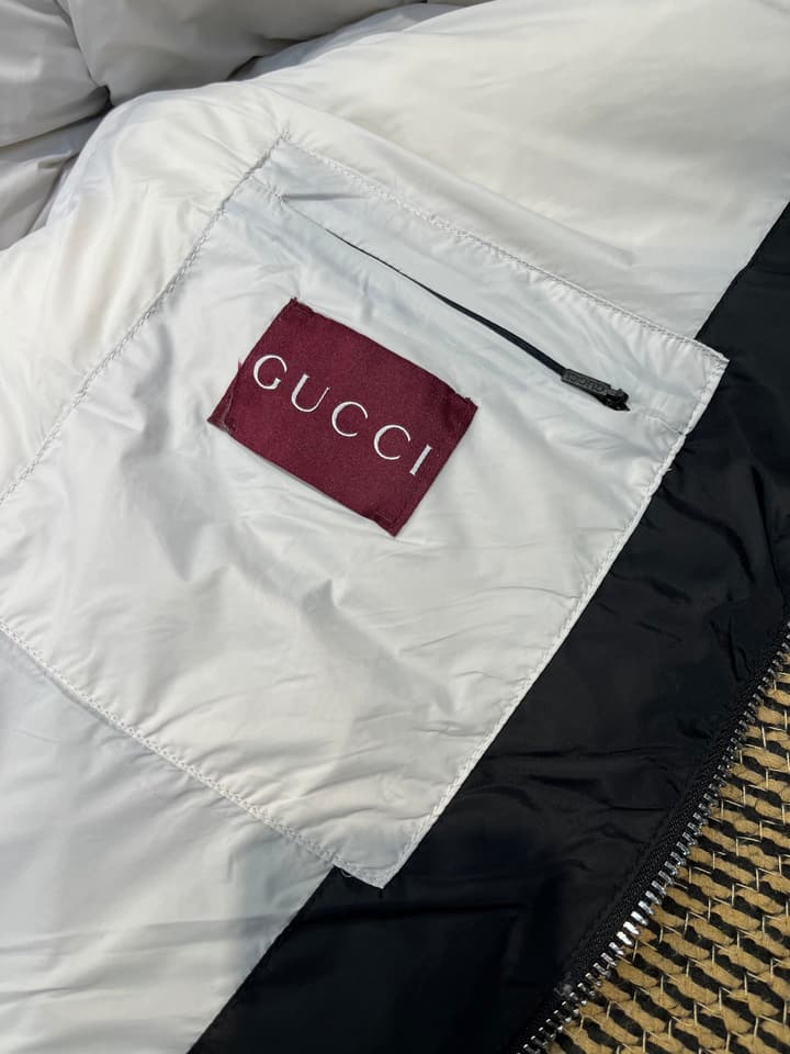 Gucci 1985 Autumn/Winter Down Jacket in Gold