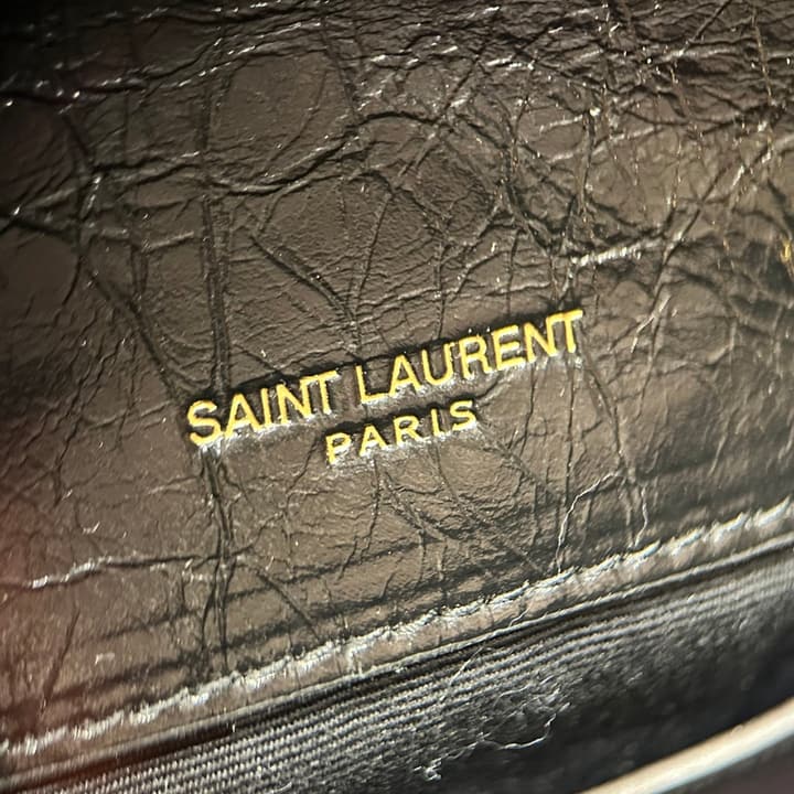 Saint Laurent Niki Baby Shoulder Bag in Apricot