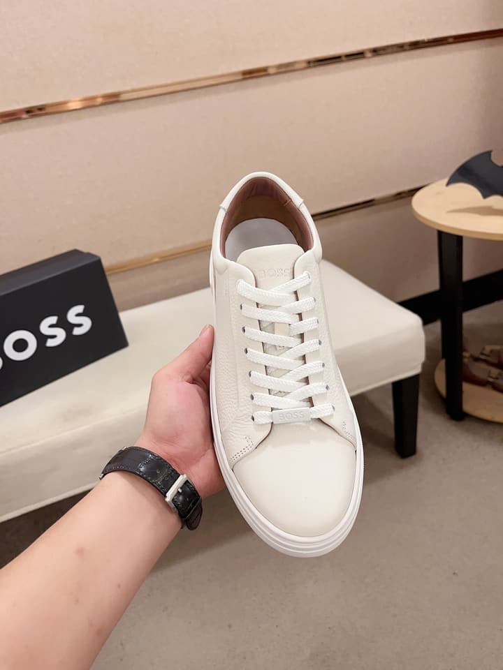 Boss Latest Casual Men's Sneakers in All White