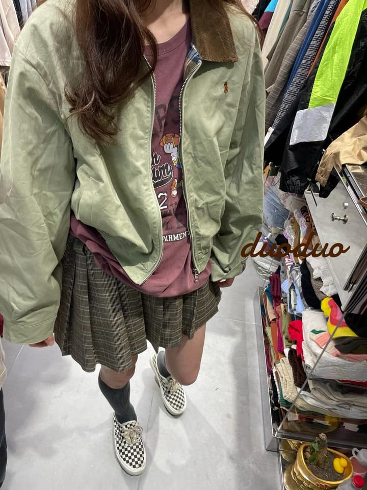 Ralph Lauren Campus Collared Jacket in Blue
