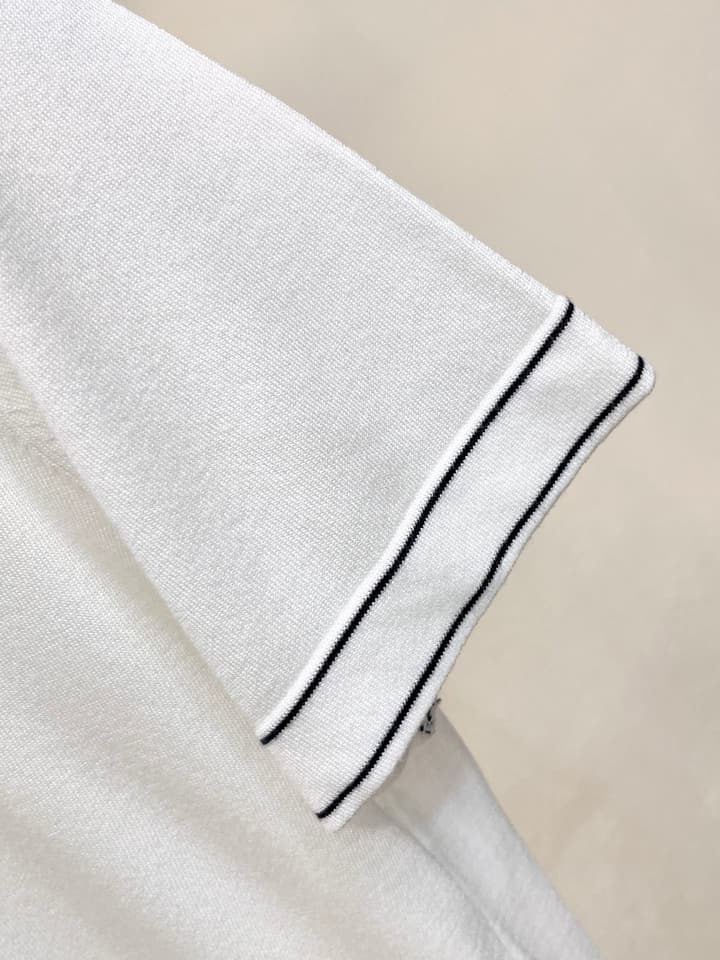Loro Piana Minimalist Knitted Polo Shirt – 2026SS in Navy Blue