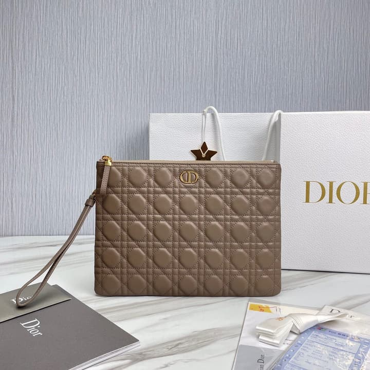 Dior Clutch Bag in Classic Black