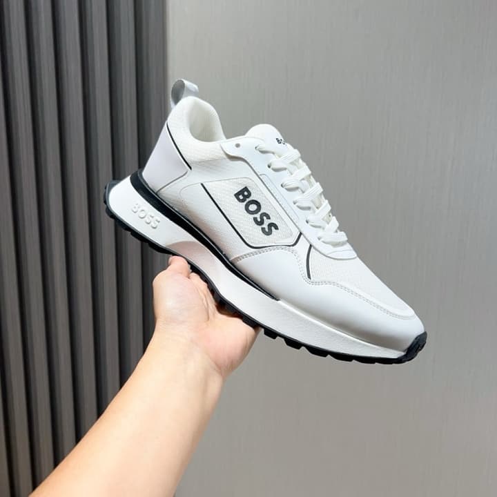 Boss Men's Luxury Sport Sneakers in Black