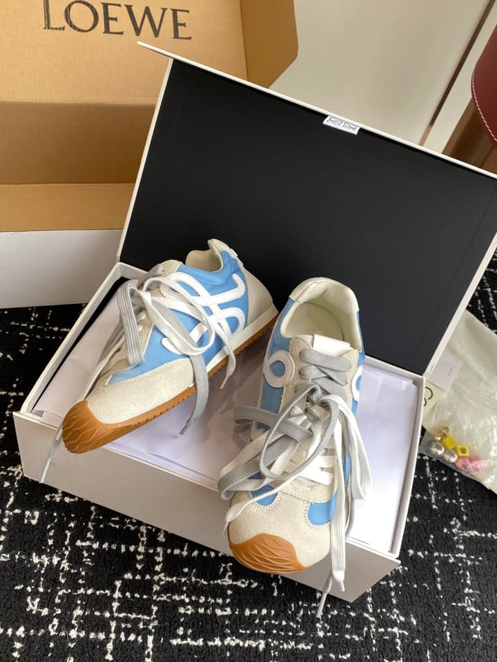 Loewe Ballet Runner Sneakers – 2025 Paris Fashion Week in Brown