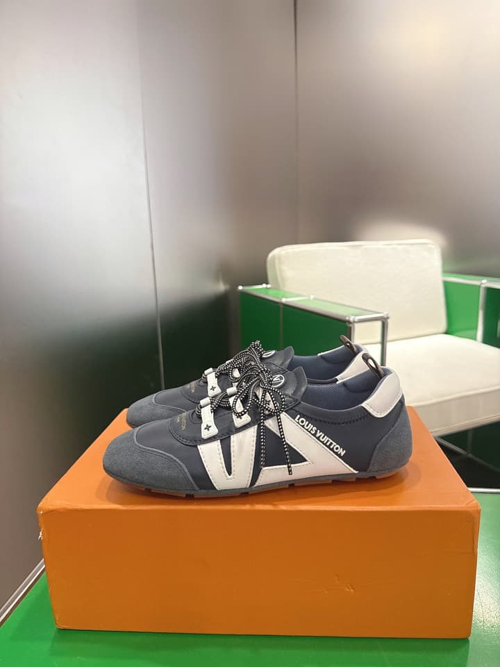 Louis Vuitton Sneakerina Ballet Sneakers in Chocolate Brown