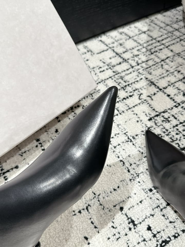 Jimmy Choo Classic Teardrop Heel Ankle Boots