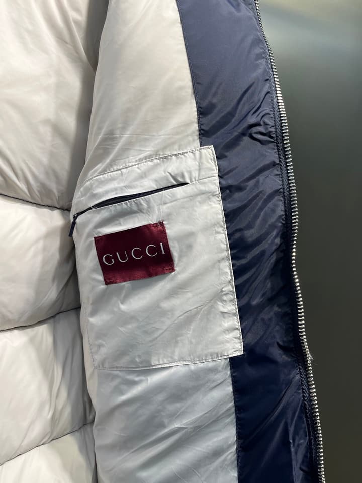 Gucci 1985 Autumn/Winter Down Jacket in Gold