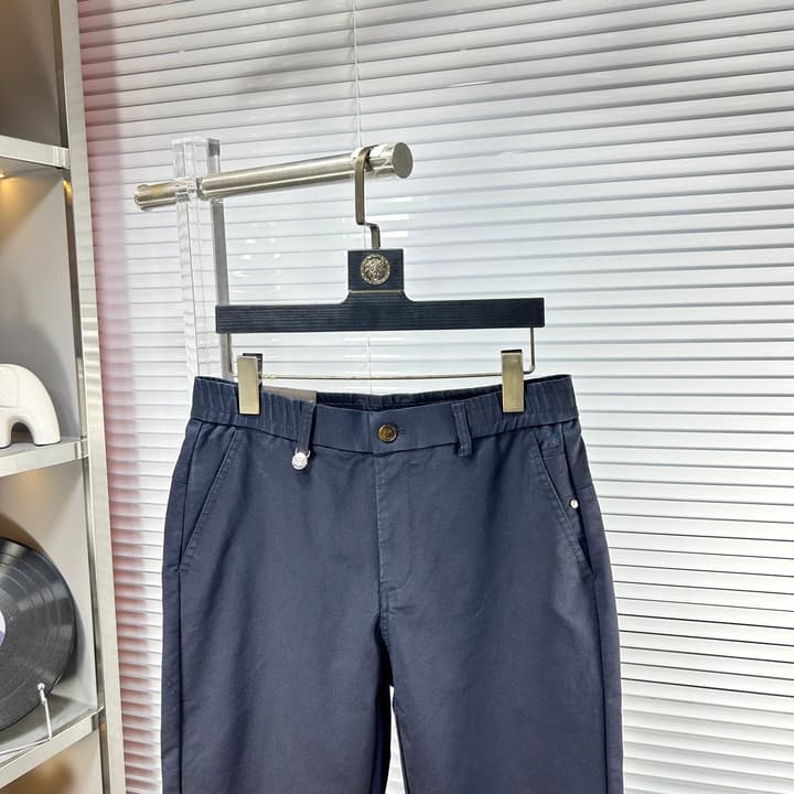 Loro Piana Tailored Casual Trousers – SS25/FW in Classic Black
