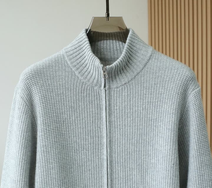 Loro Piana Premium Wool Sweater – 2025FW in Dark Navy Blue