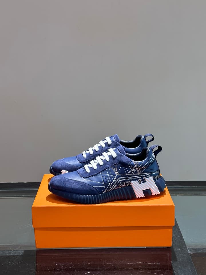 Hermès Bouncing Sneakers in Black 1