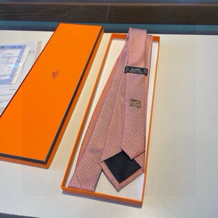Hermès Men's Silk Tie – New Collection in Blue