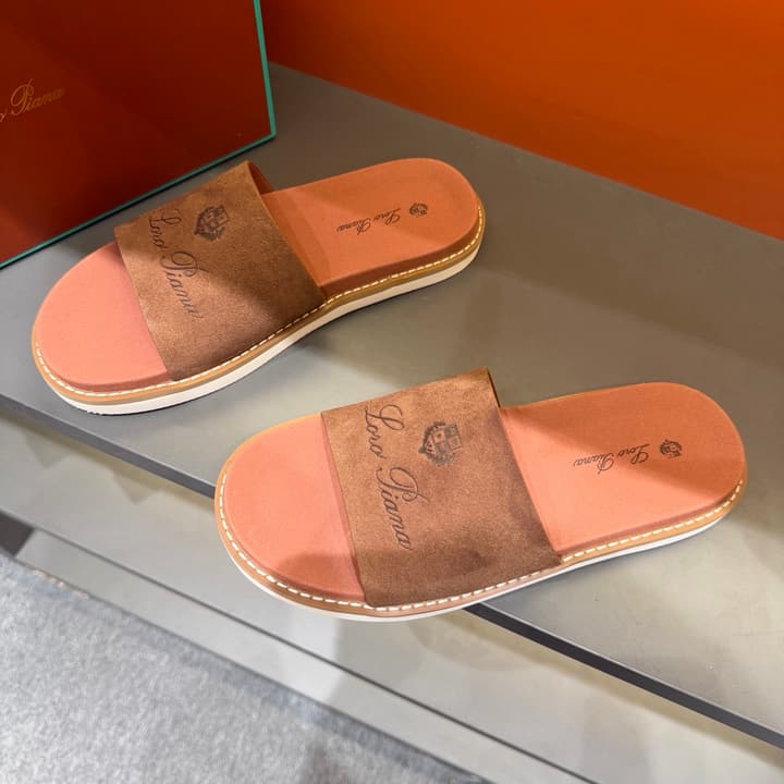 Loro Piana Summer Walk Crisscross Mules