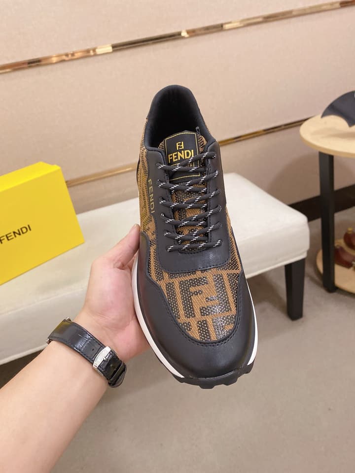 Fendi Men's Leather Loafers