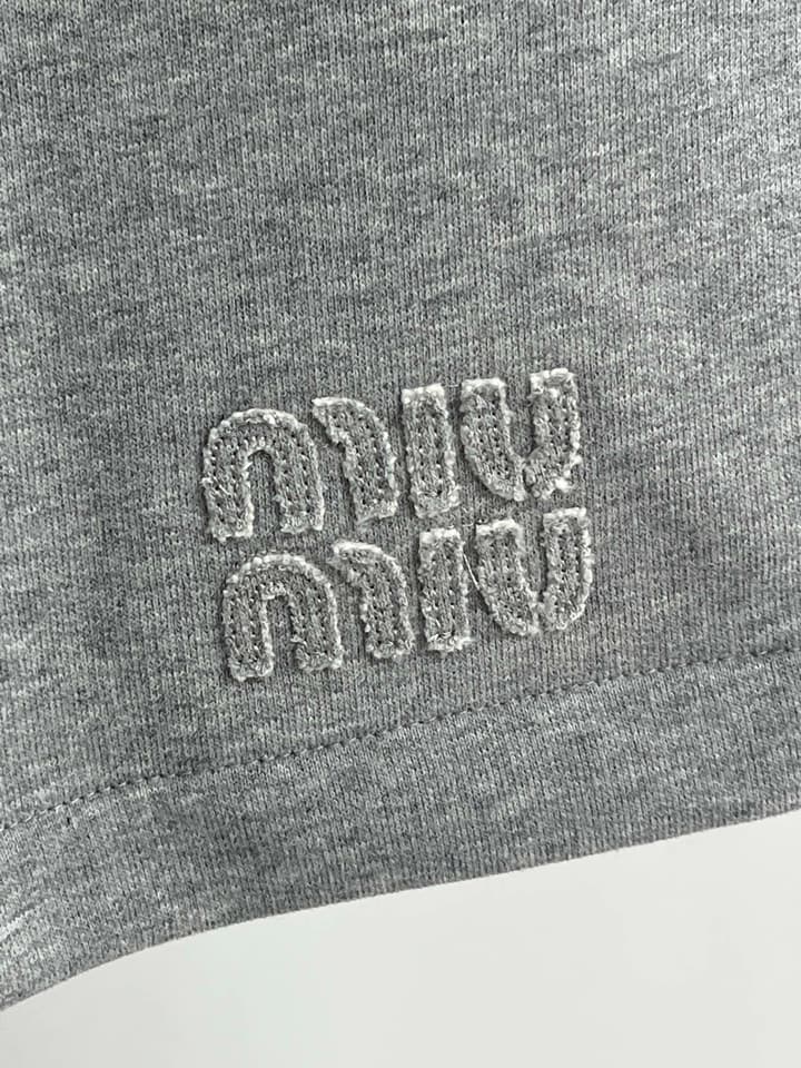 Miu Miu Elastic-Waist A-Line Skirt