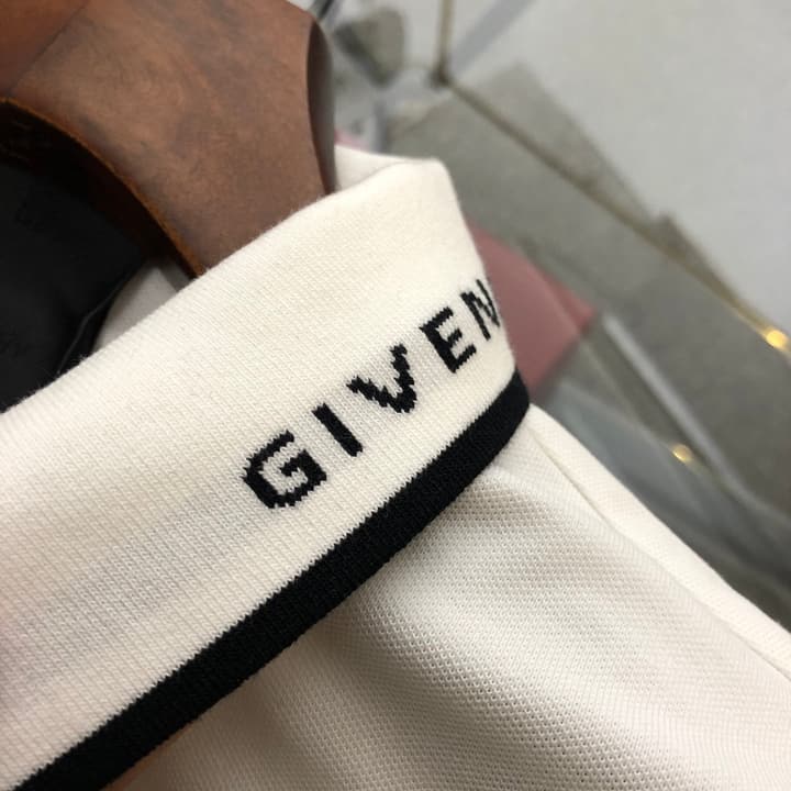 Givenchy Jacquard Logo Polo Shirt – Spring/Summer Collection – 2026SS in Black