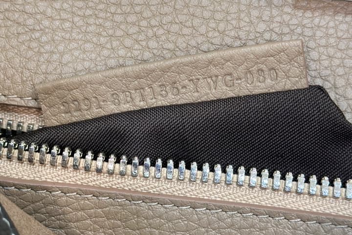Fendi Classic Peekaboo Handbag in Classic Black With Patterned Strap