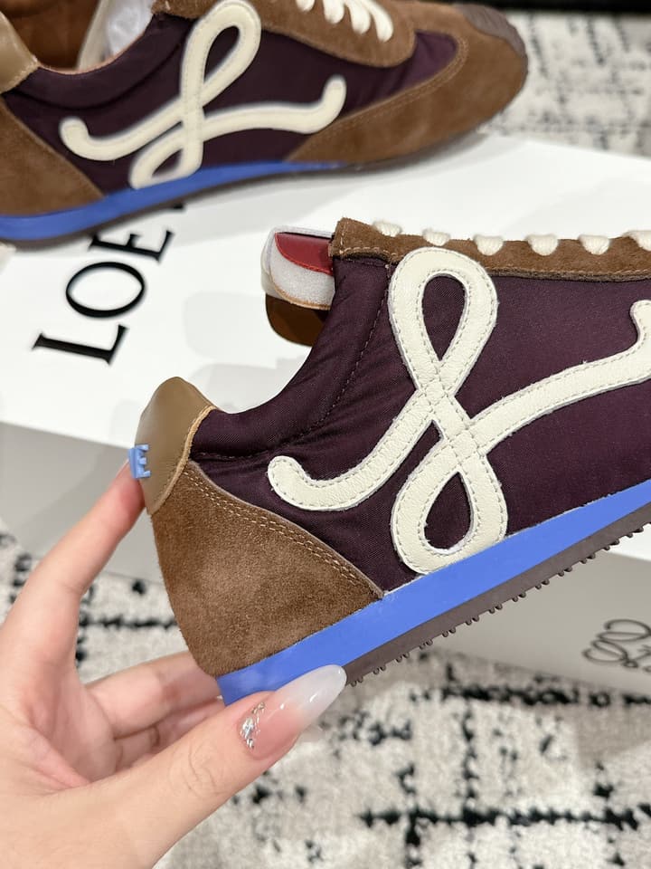 Loewe Ballet Runner 2.0 Sneakers – 2025 Runway Collection in Black