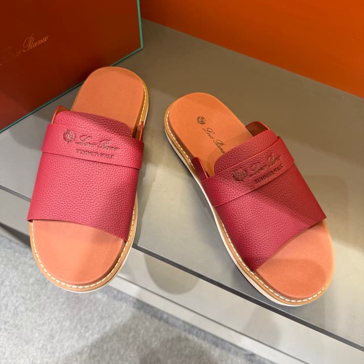 Loro Piana Summer Walk Crisscross Mules