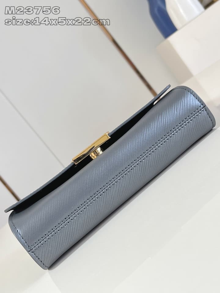 Louis Vuitton Pochette Louise Chain Bag in Beige