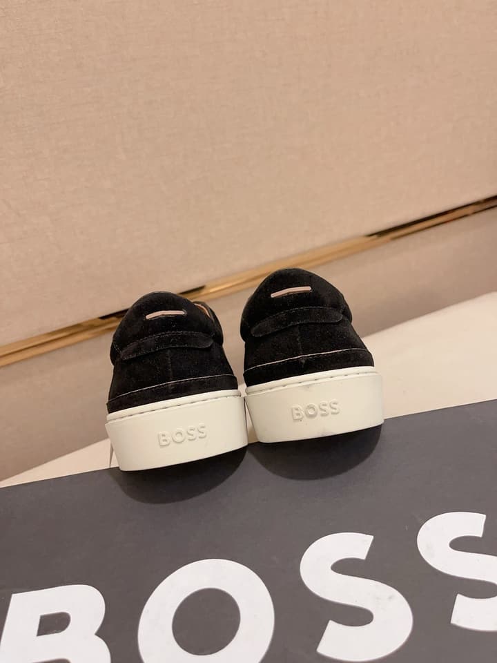 Boss Latest Casual Men's Sneakers in Black Monochromatic