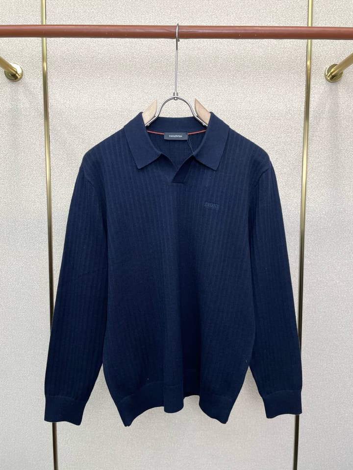 Zegna Men's Casual Knit Sweater