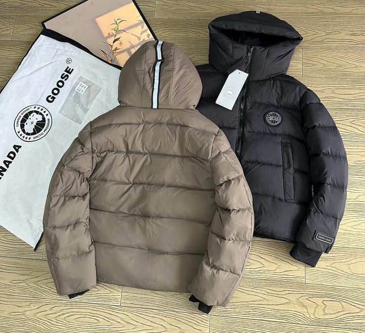 Canada Goose Black Label Puffer Jacket in Black