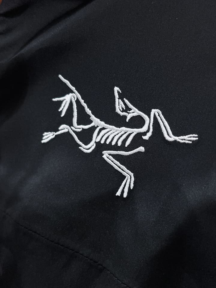 Arc'teryx Classic Hard Shell Down Ski Jacket in Dark Gray Shell