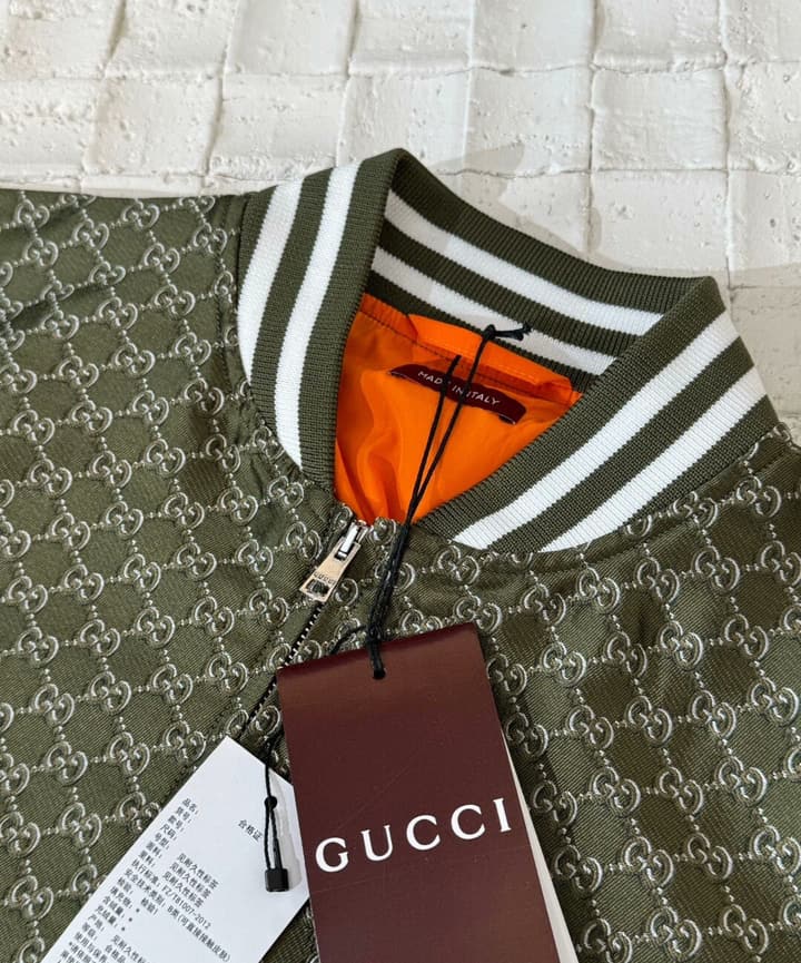 Gucci Double G Reversible Bomber Jacket