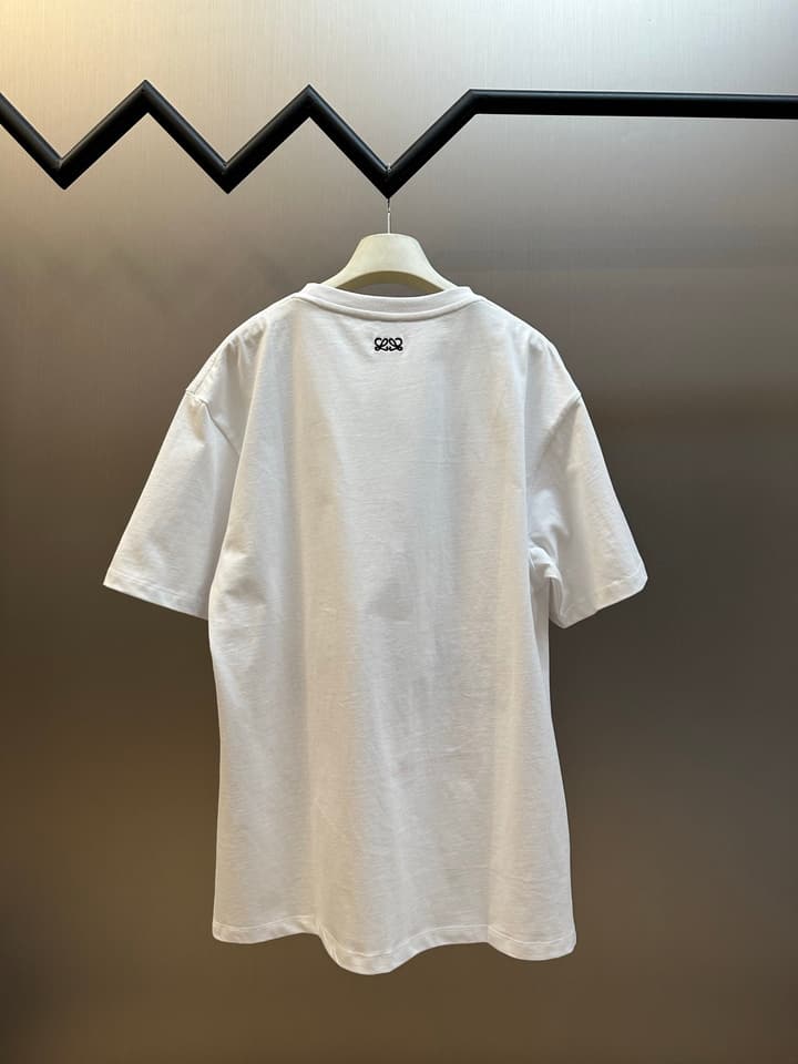 Loewe Anniversary Monster Crewneck T-Shirt in Black