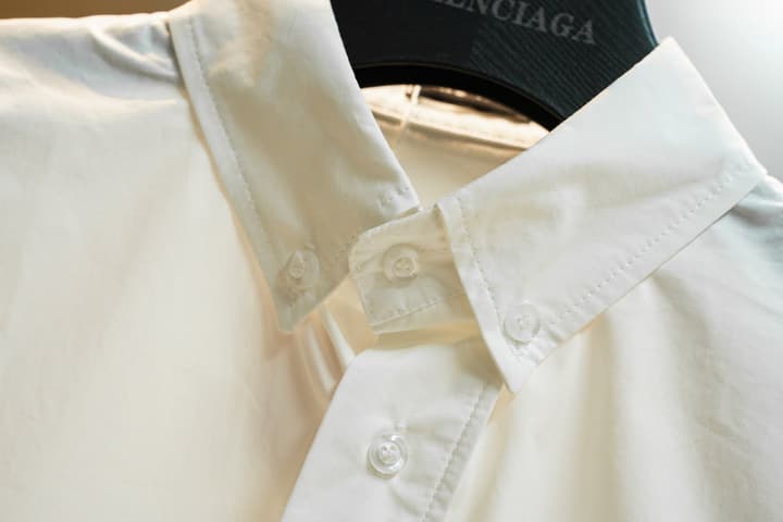 Miu Miu Embroidered Casual Shirt in White