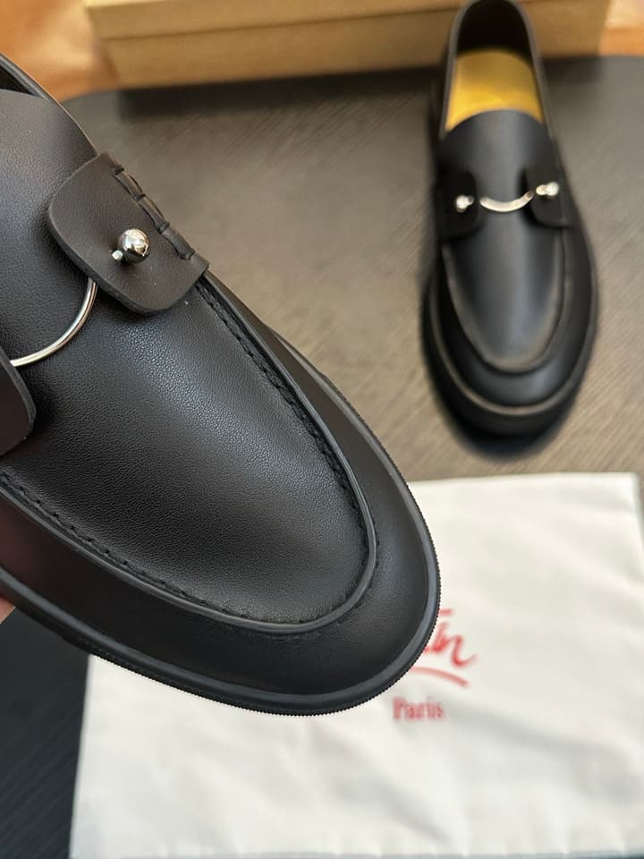 Christian Louboutin Men's Casual Sneakers in All White
