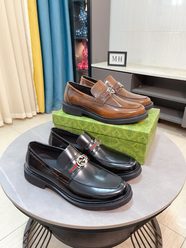 Gucci Men's Formal Leather Shoes – New Collection