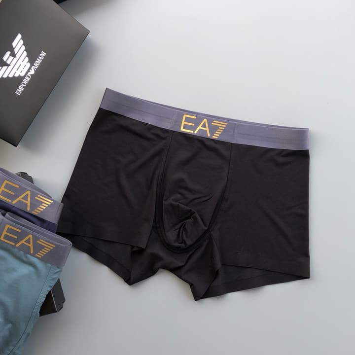 Armani EA7 Classic Seamless Men's Underwear – 3-Pack