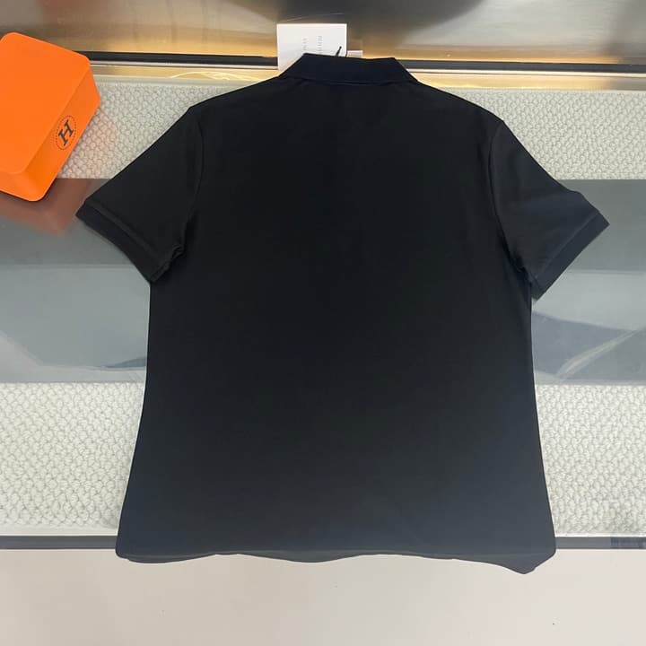 Bottega Veneta Lapel Logo T-Shirt – 2025SS in Black