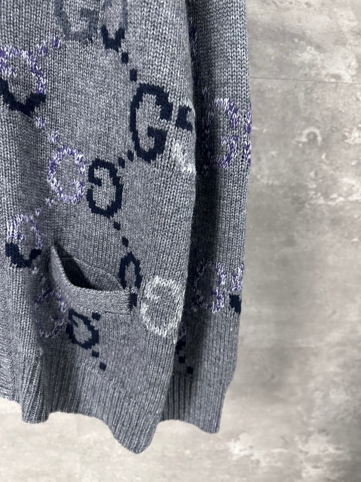 Gucci Gradient Knit Cardigan – 24FW