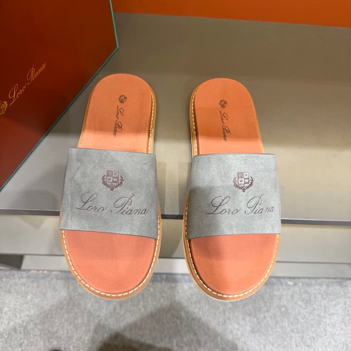 Loro Piana Summer Walk Crisscross Mules