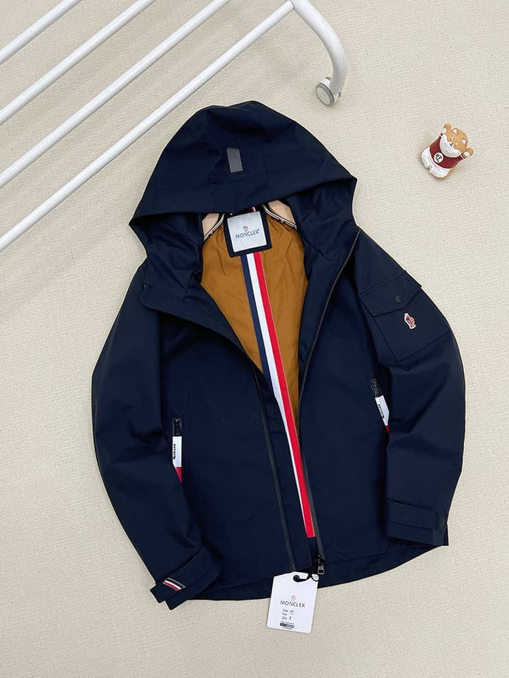 Moncler Men's Business Light Luxury Jacket – 25SS in Black
