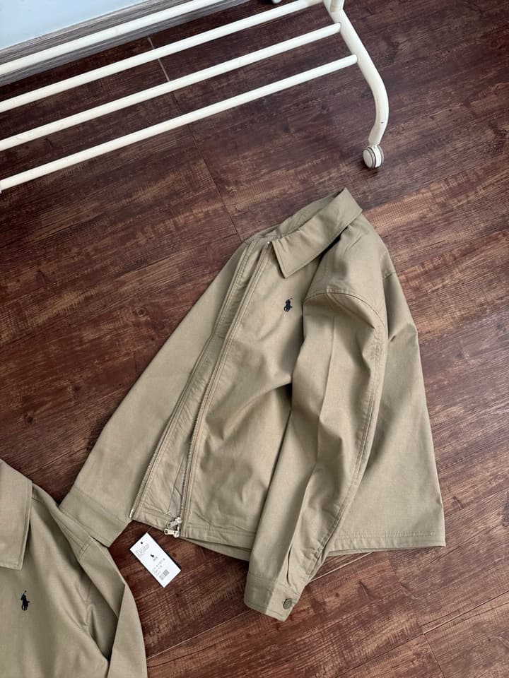 Ralph Lauren Men's Linen Zip Jacket