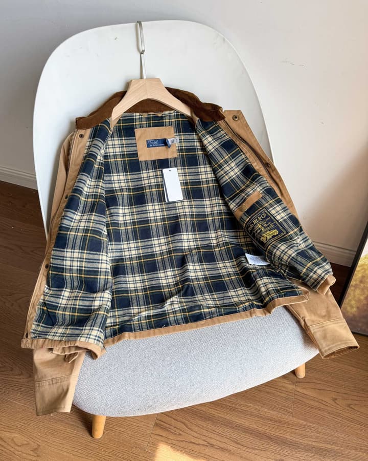 Ralph Lauren Barn Style Workwear Jacket in Green