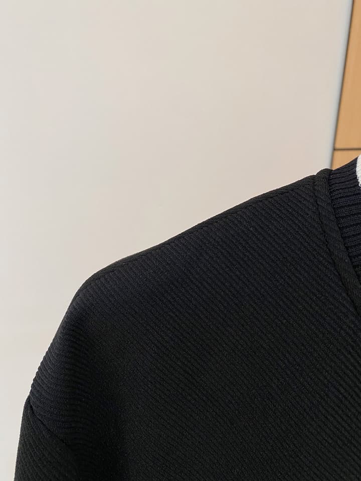 Loro Piana Men's Casual Jacket – Spring/Summer Collection – 2025SS in Black Varsity Jacket