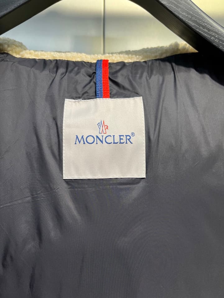 Moncler Unisex Down Jacket in Gold