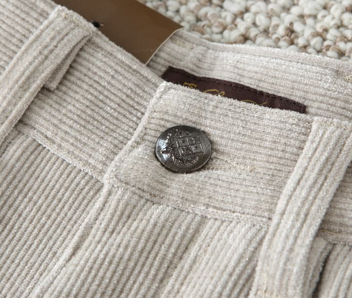 Loro Piana Corduroy Business Casual Trousers – Autumn/Winter in Coffee Brown