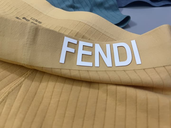 Fendi Men's Seamless Cotton Underwear Set