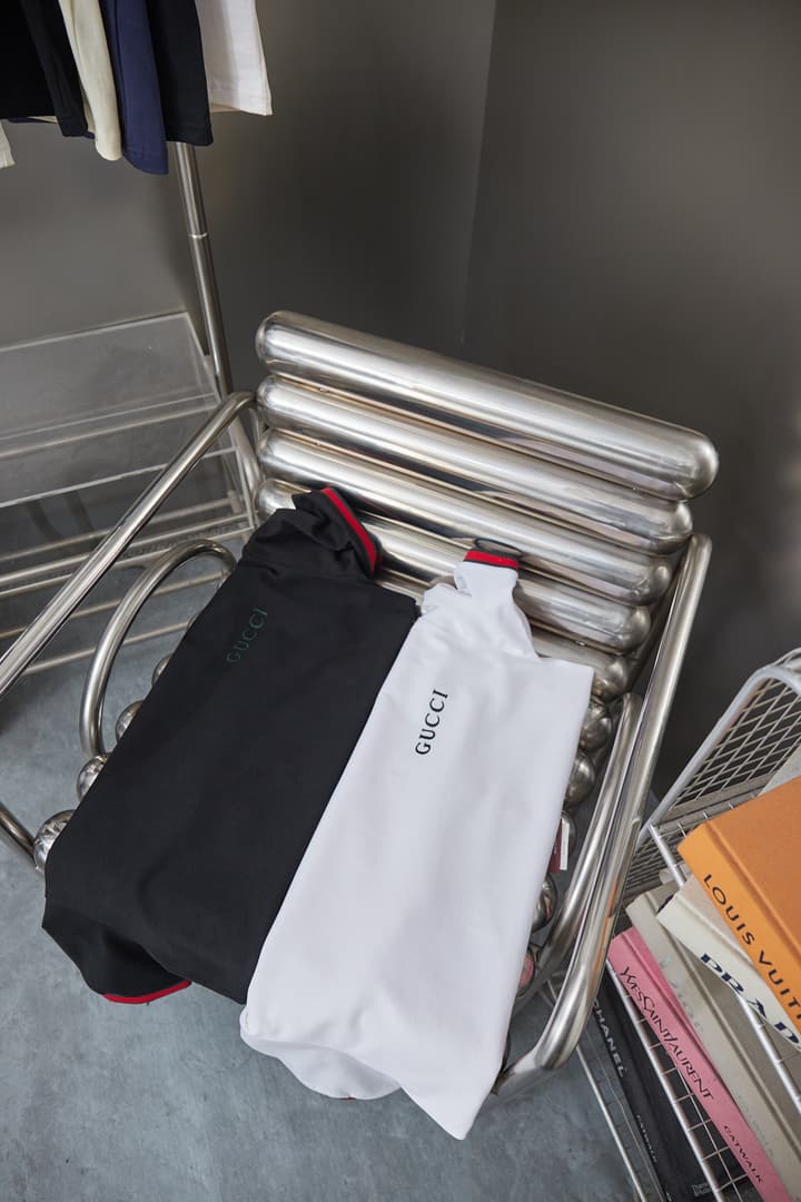 Gucci Classic Red and Green Ribbed T-Shirt – 26SS Early Spring Collection in Classic Black