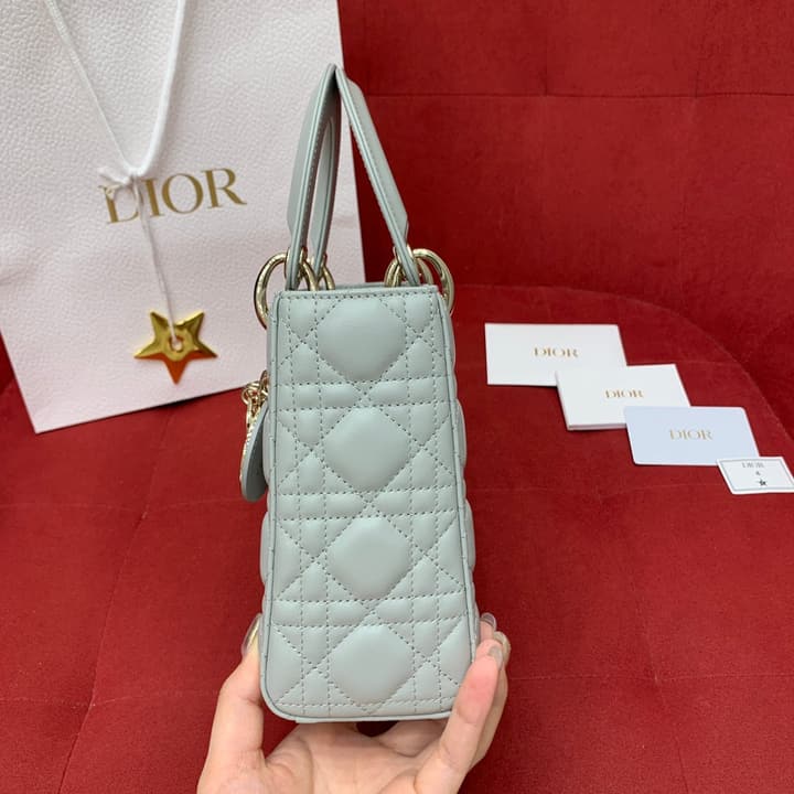 Dior Lady Dior Cannage Shoulder Bag